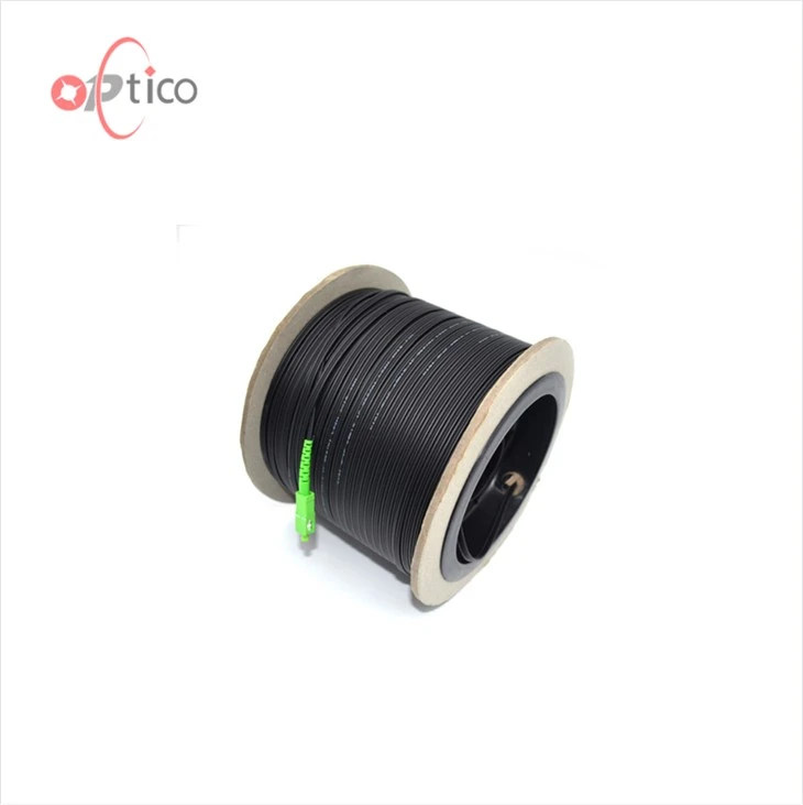 1F FTTH আউটডোর SC APC ড্রপ কেবল